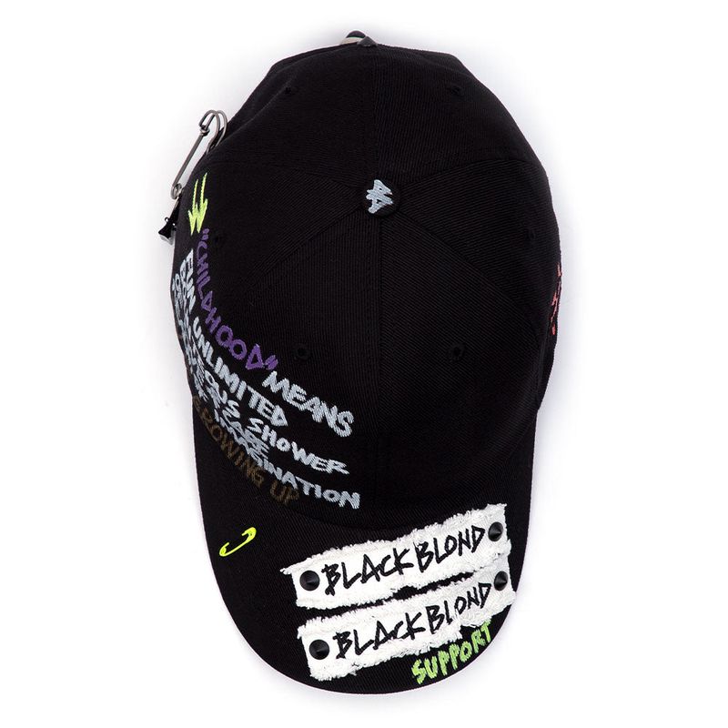 BLACKBLOND(ブラックブロンド)の「BBD Side Logo Childhood Cap(Hats)」