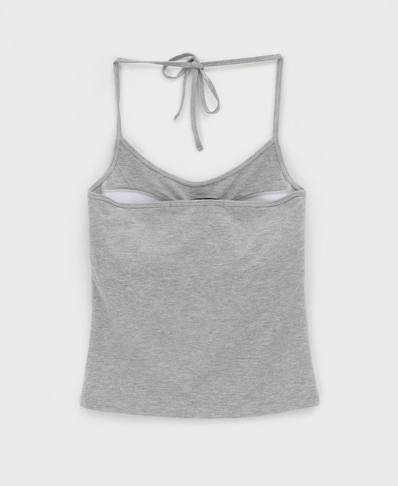 [MADE] Chico Halter String Sleeveless (Built-in Bra)