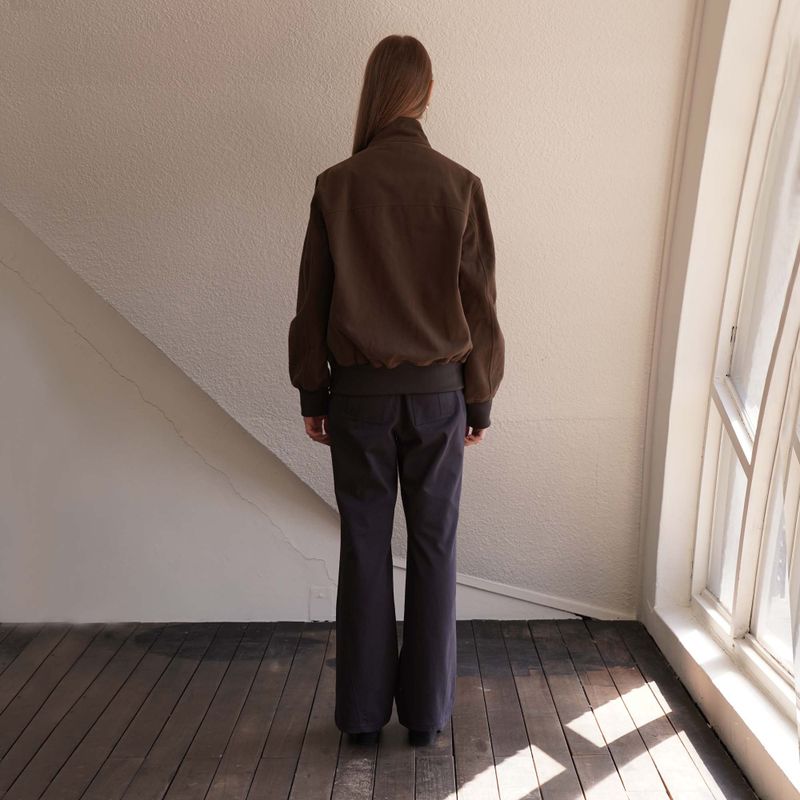 Brown Twill Jacket