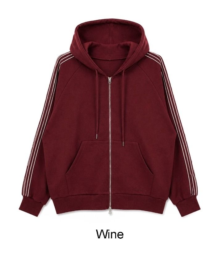Ropel Stitch Track Hood Zip-Up