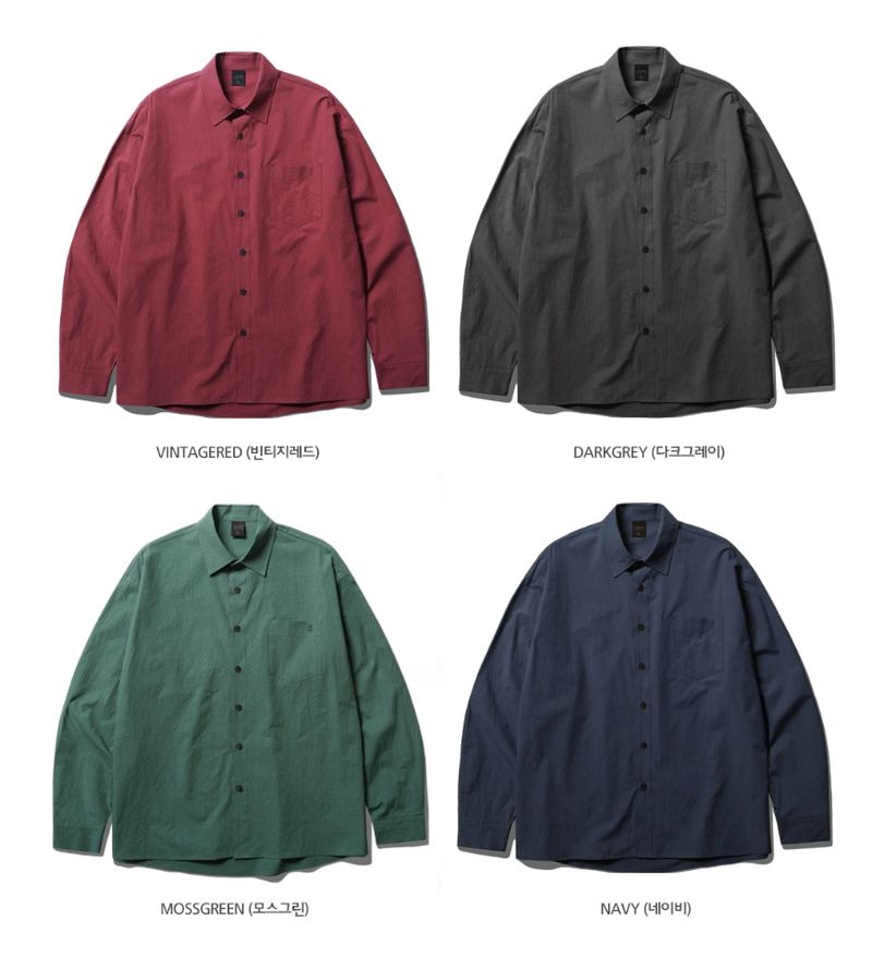 26SS★ Flint Washed Shirt
