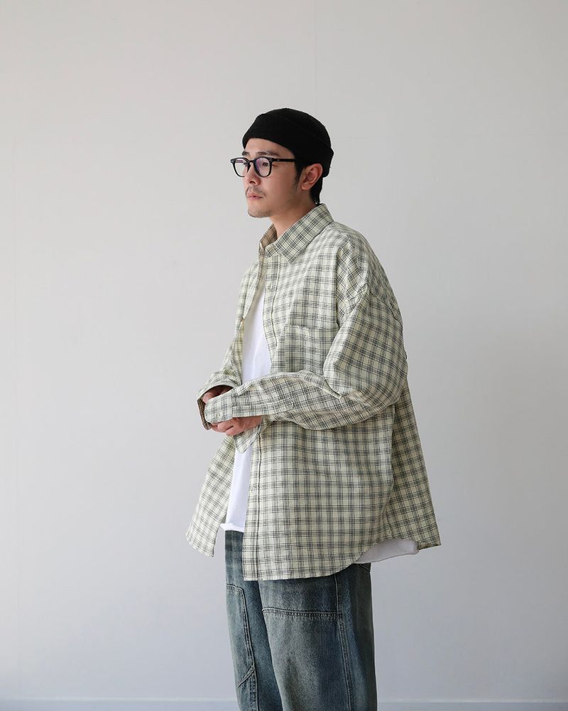 AC EMBOSSED CHECKERED SHIRT