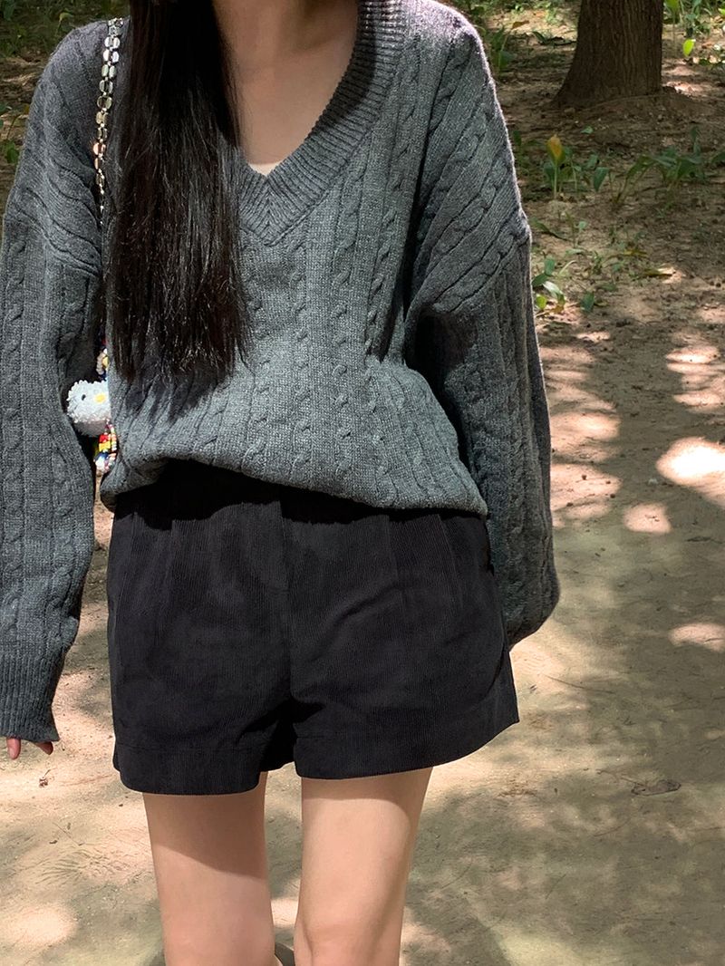 [MADE] Ethol twisted V-knit