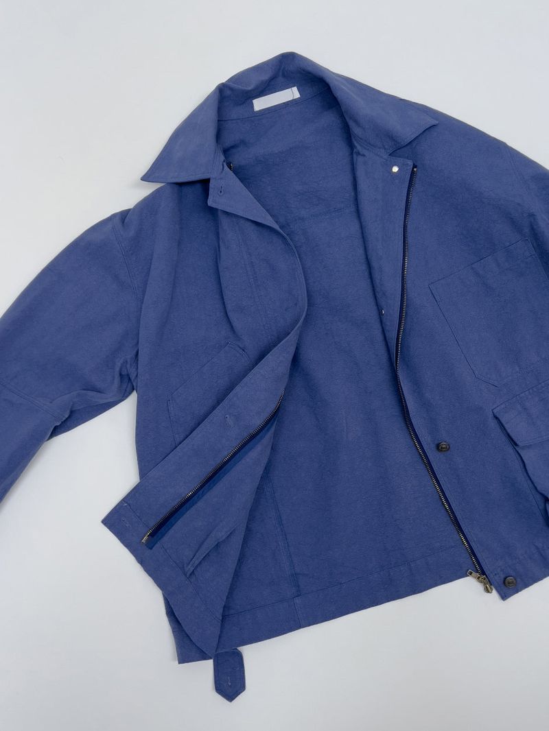 Garment Work Over Fit Half Jacket