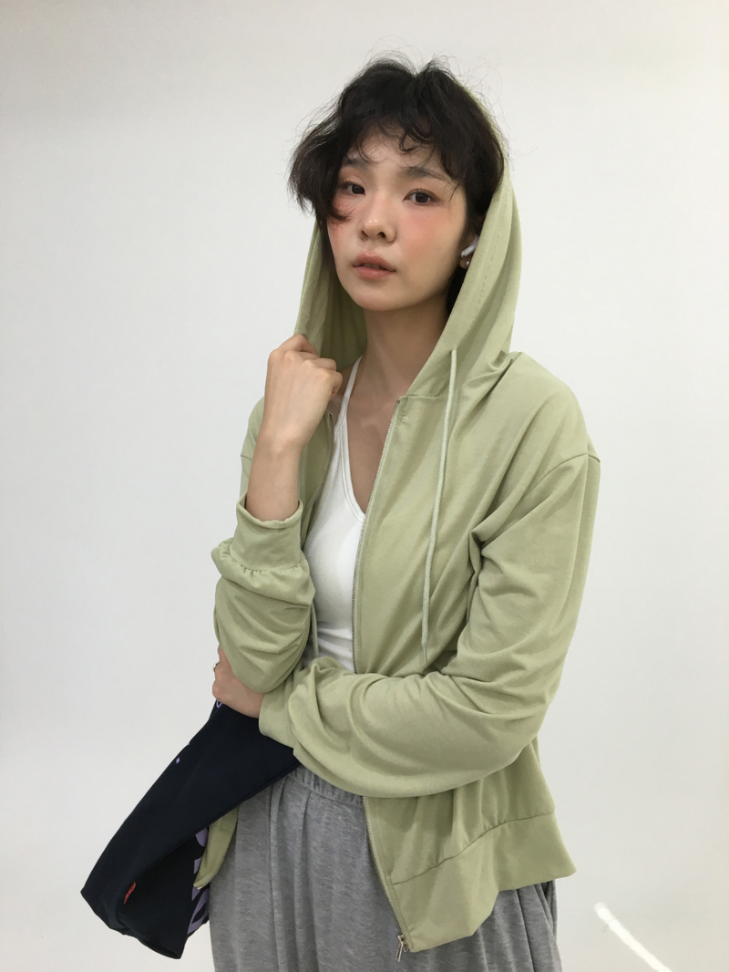 ムダ フロー ジップアップフーディー (2color)