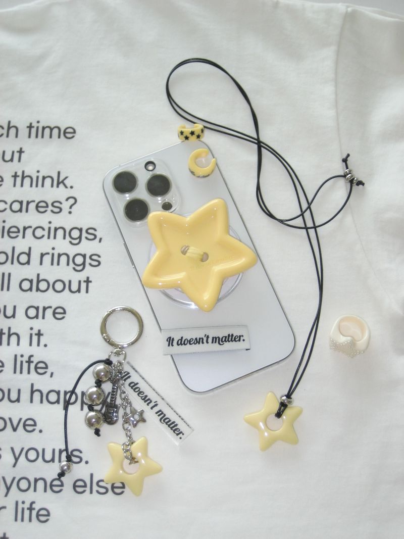 [Formica] Letter earcuff (Yellow)