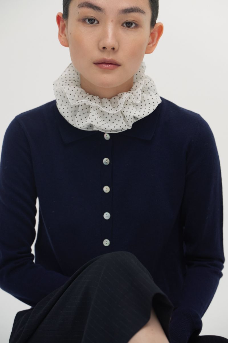 Petit Dot Nut Scarf_5colors