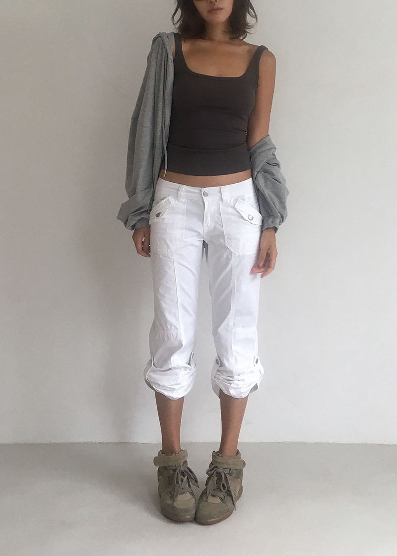 2WAY CAPRI BOOTS CUT PANTS