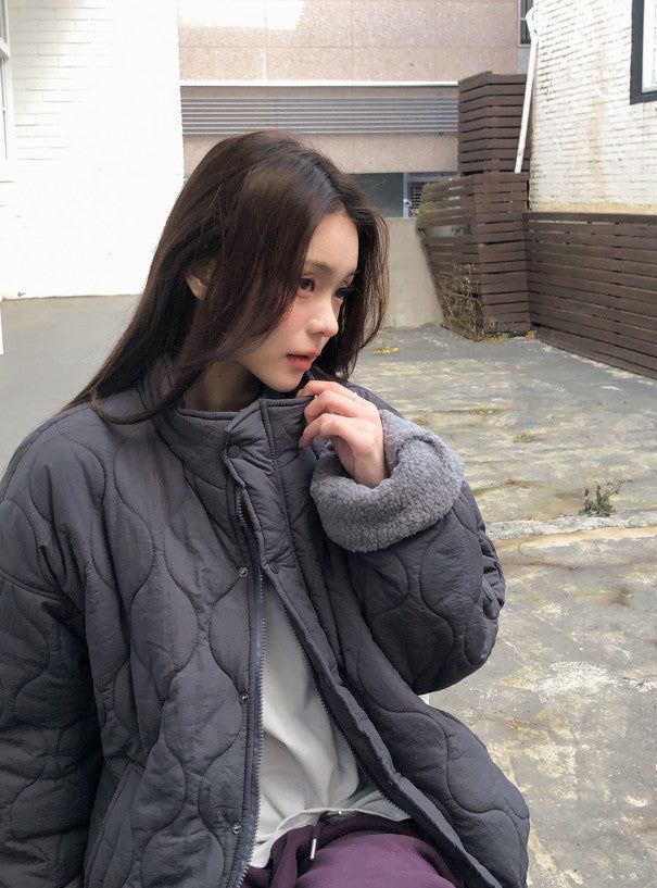 DZ Jar Quilted Padded Jumper (5color)