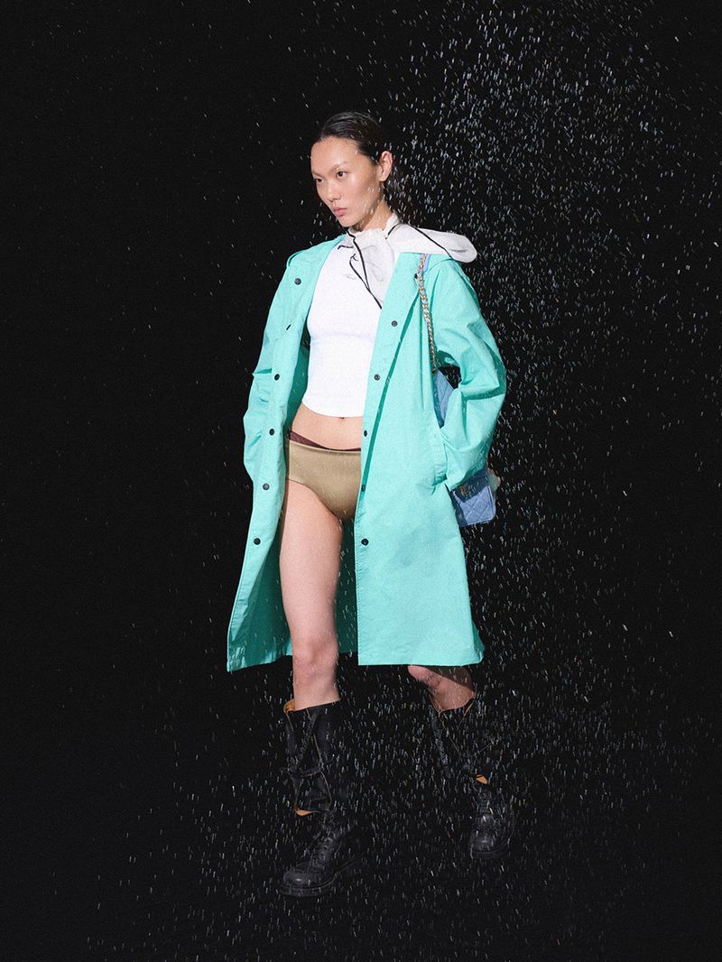 Hooded Single Coat