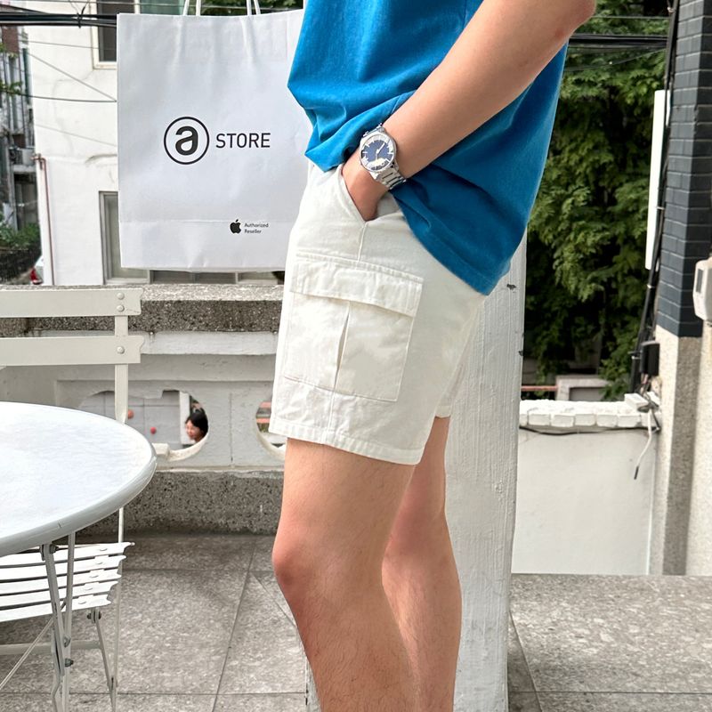Mouse Summer Cool Cotton Cargo Shorts (5 colors)