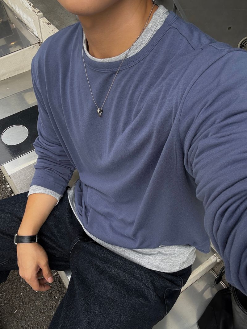 Poi warmer layered long sleeves