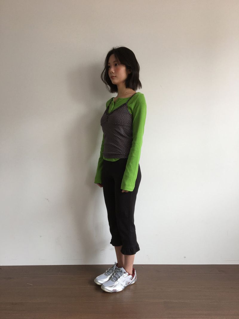 Liège button boat neck t-shirt (3color)