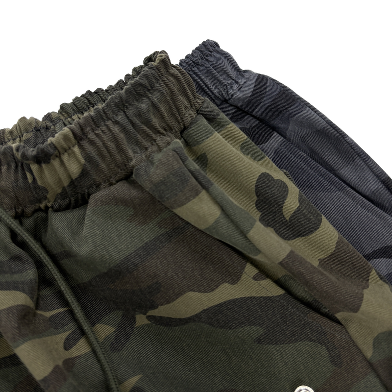 camo cotton skirt pants