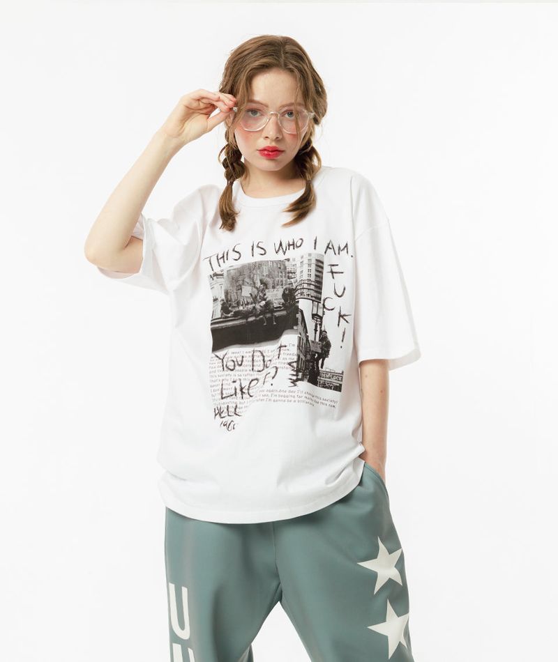 Punk Vintage-T white