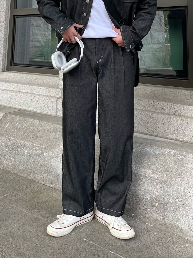 DEF DENIM SET UP PANTS