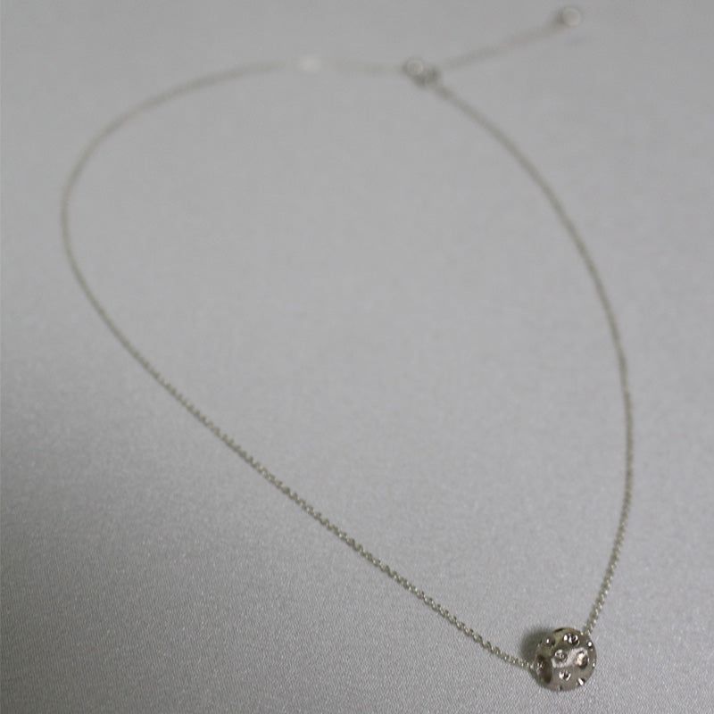 Dot Ball Necklace(Sanding)
