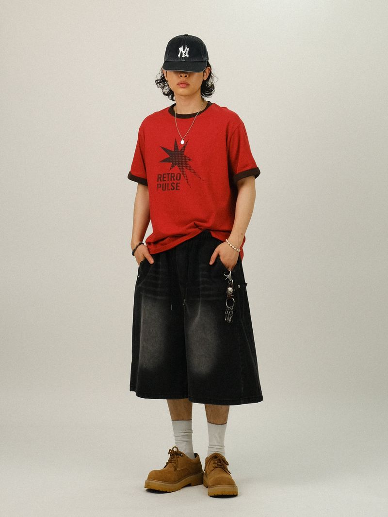 WN Side Snap Bermuda Banding Pants