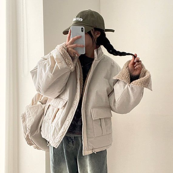 hijjoo（ハイチュー）の「Dewey Pocket String Bubble Jumper（Jackets/Outerwear）」