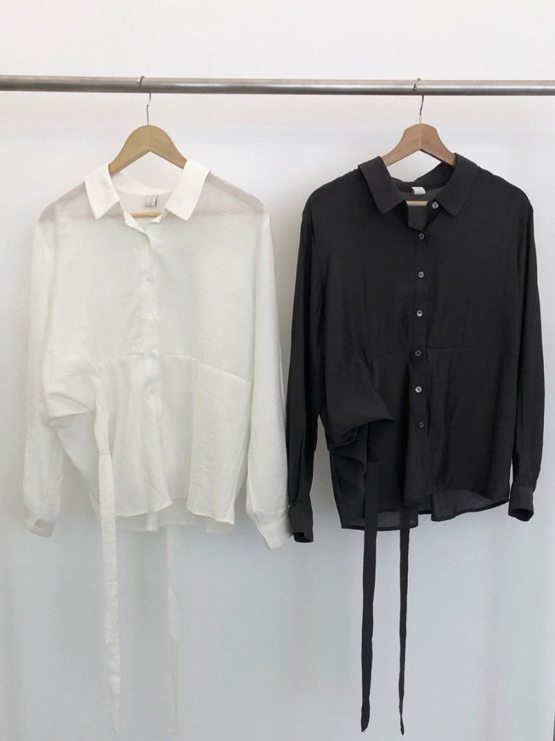 Lumi wrap blouse