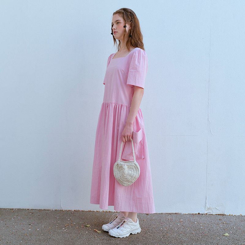  HANDMADE HEART BAG, CREAM