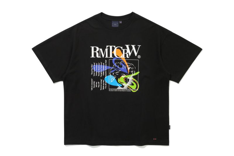 GALLERY PRINTING TEE SHIRT_BLACK