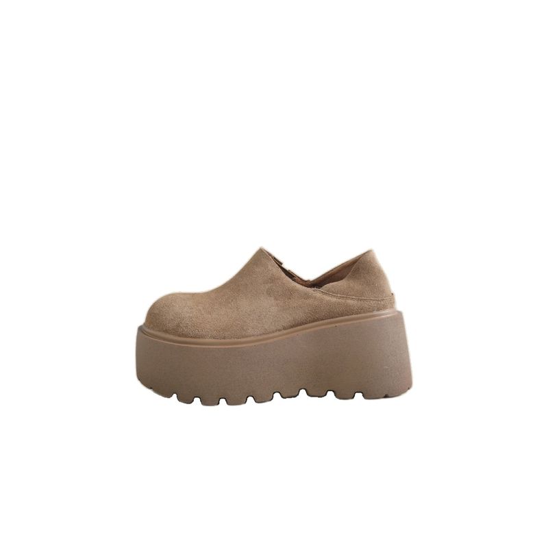 Suede Platform Shoes
