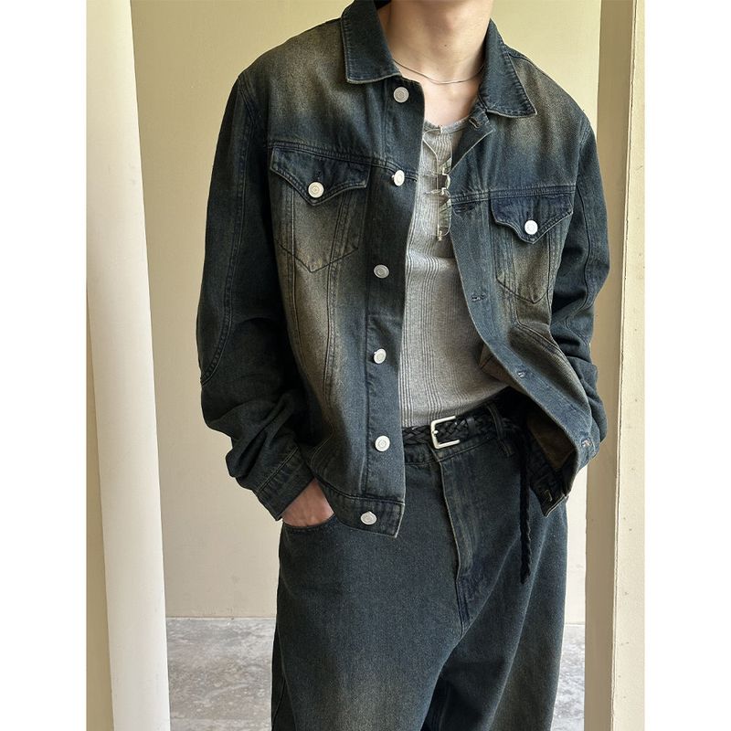 LAURANT（ロラン）の「[SET UP가능] Tin wahing denim jacke（Jackets/Outerwear）」