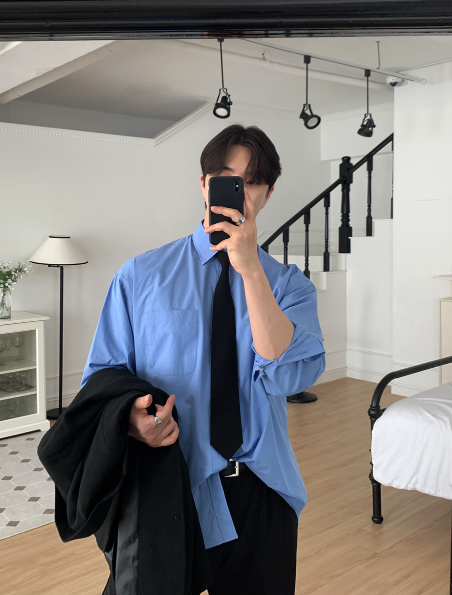 Nomace Color Basic Cotton Shirt
