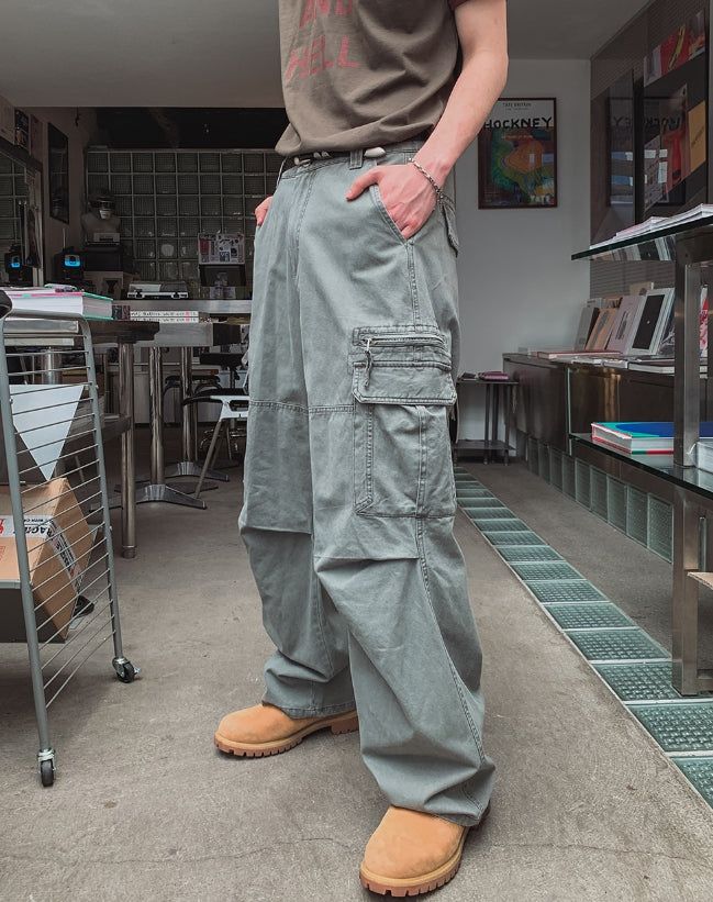 2PLAN（ツープラン）の「Radic Washed Zipper Cargo Wide Pants（Pants）」
