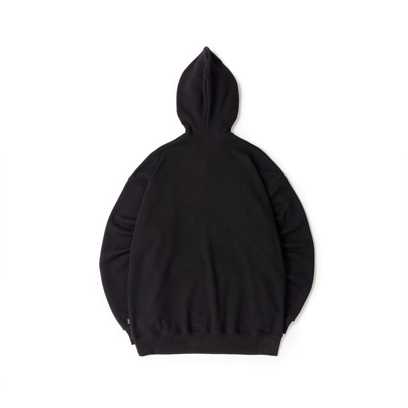 Original Heavylogo Basic Hoodie - Black