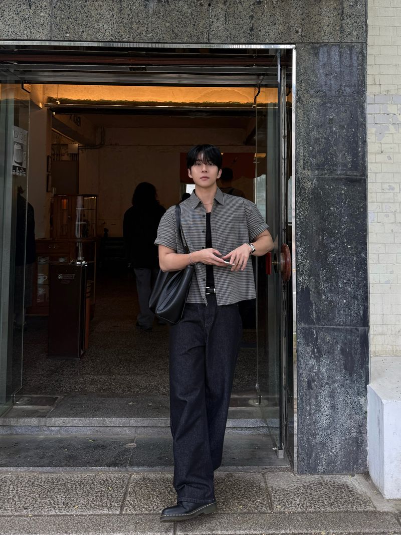 North non-fade curved pants