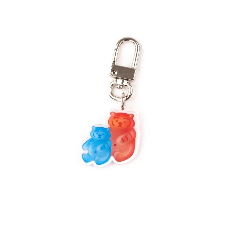 MUZIKTIGER（ムジークタイガー）の「TWO JELLY TIGER KEY RING（Toys/Key Holders）」