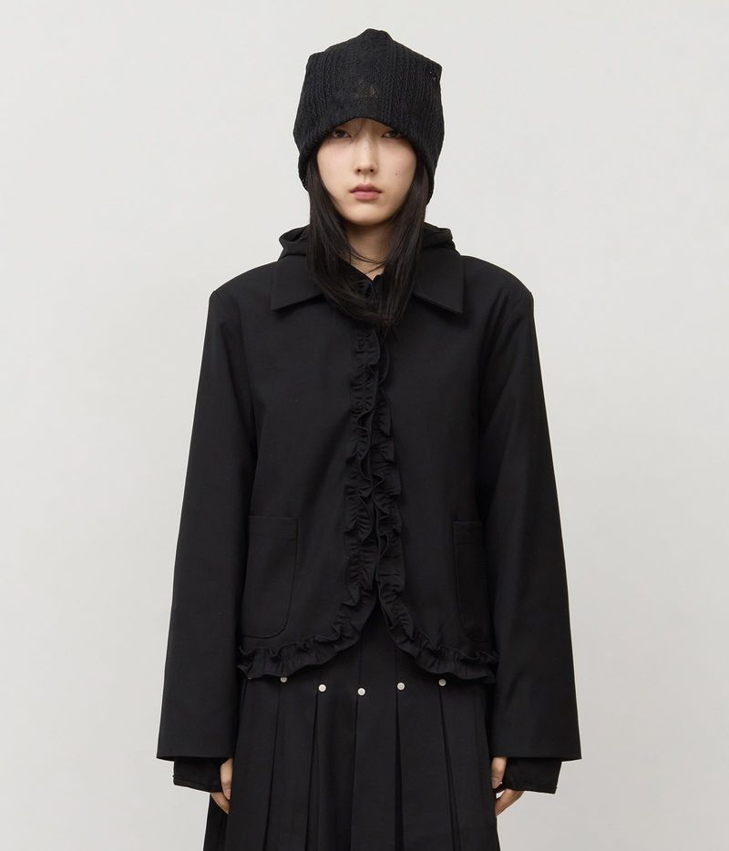 HIFIFNK(ハイファイファンク)の「(W) Merdi Frill Jacket(Jackets/Outerwear)」
