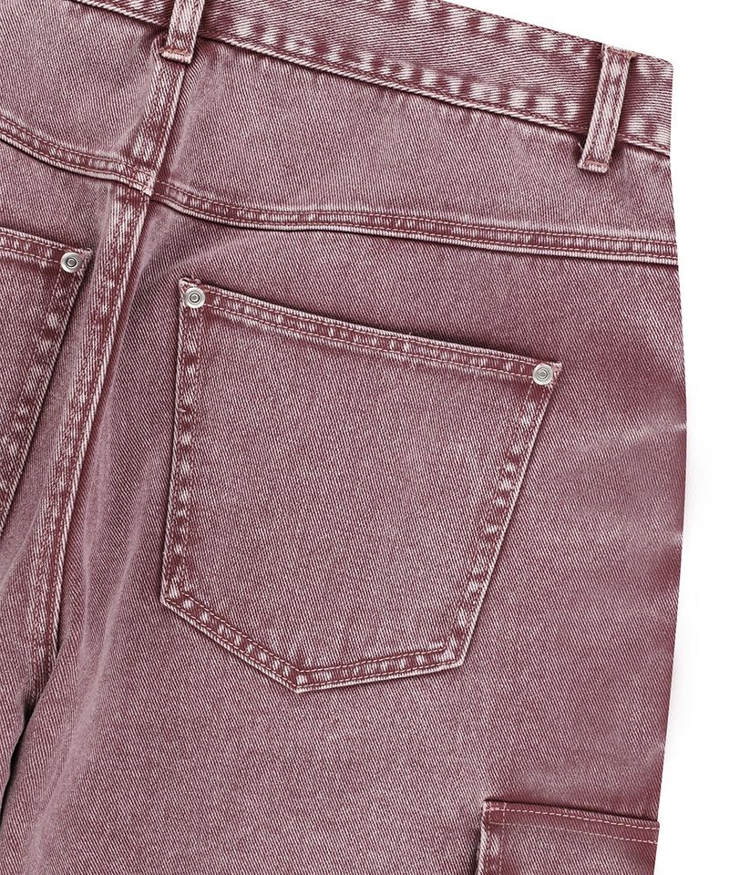 WIDE CARGO DENIM PANT