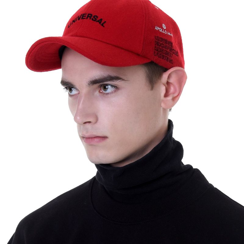 ユニバーサルウールキャップ[UNISEX] UNIVERSAL WOOL CAP (Red)
