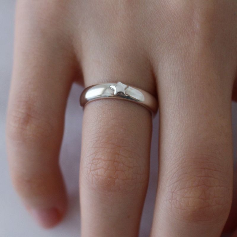 Chubby star ring