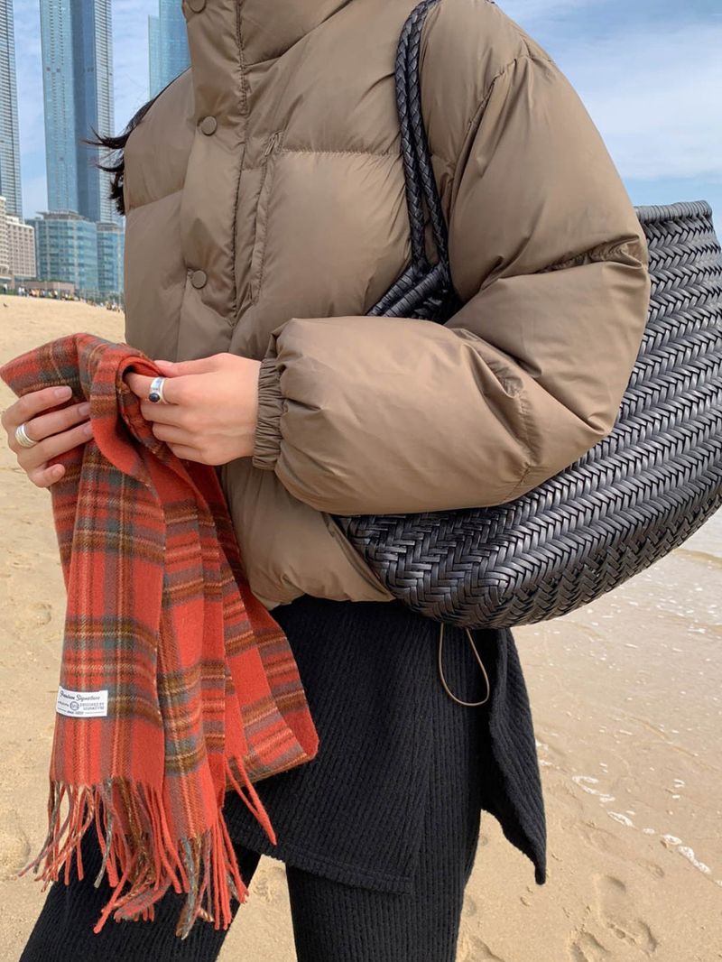 Monbe Duck Down Short Padded Jacket