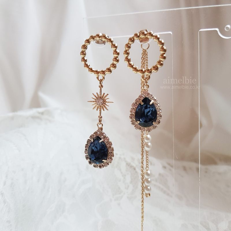 [SNSD Taeyeon Piercing] Meteor Shower Piercing - Navy