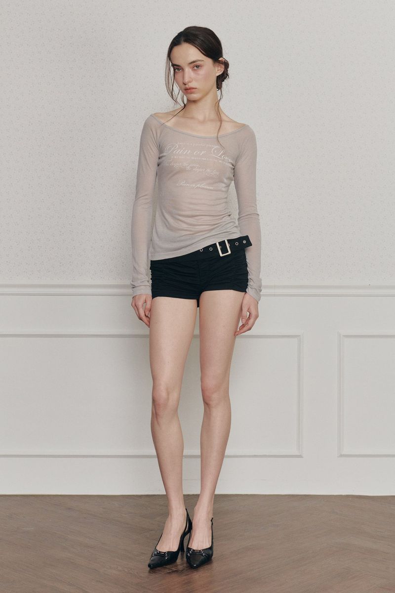 PAIN OR PLEASURE（ペインオアプレジャー）の「FOG TOP grey（Tops）」