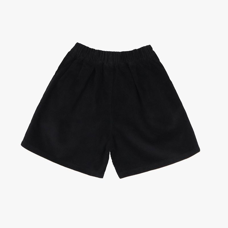 CORDU TUCK HALF PANTS