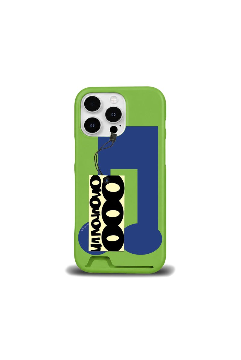 ONOUROVVN（オンアワーオン）の「[card case] グリーンミュージックノート（スマホグッズ/小物）」