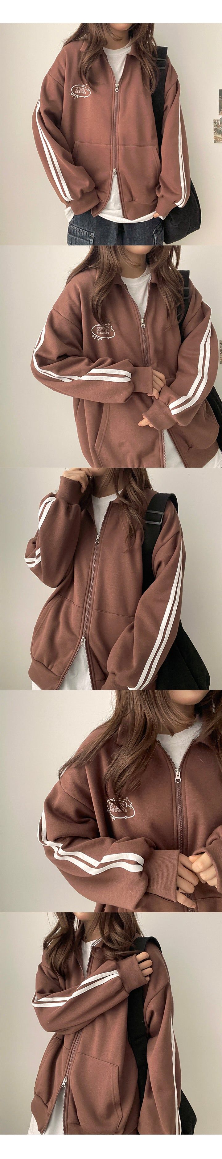 Rango Track Line Collar Two Way Zip-Up
