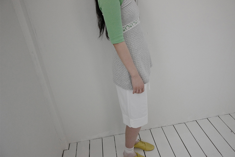  nylon capri pants (2c)