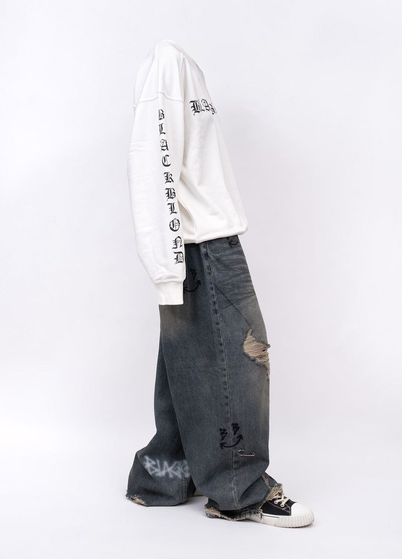 BBD Crushed Faith Sweatshirt (White)