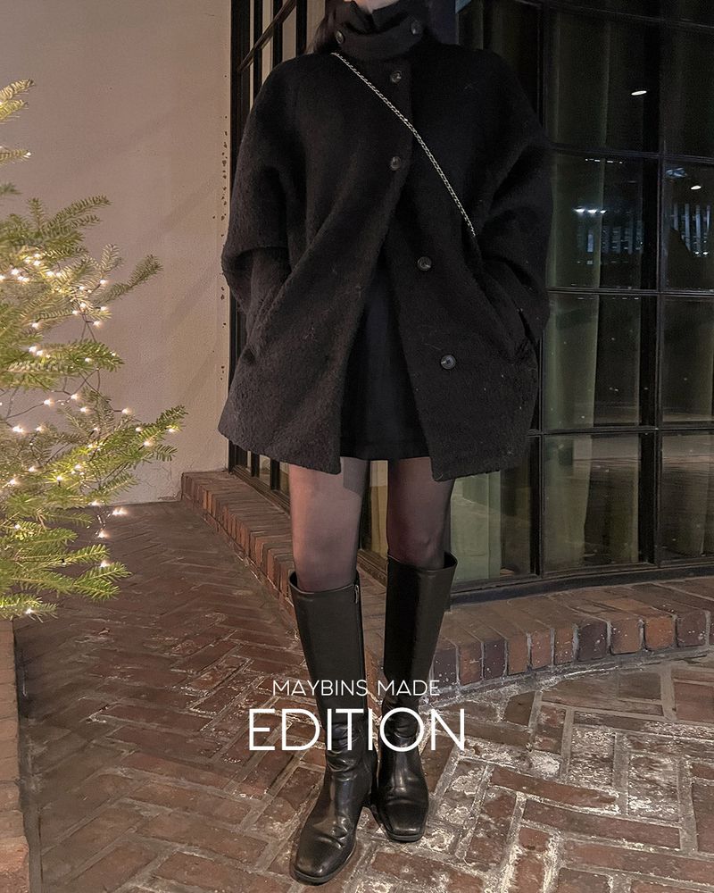 【MADE】Wool half coat