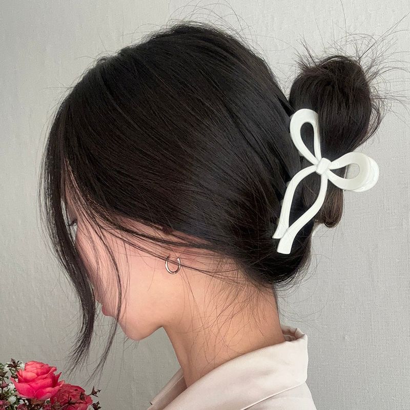Flow ribbon hair clip (2color)