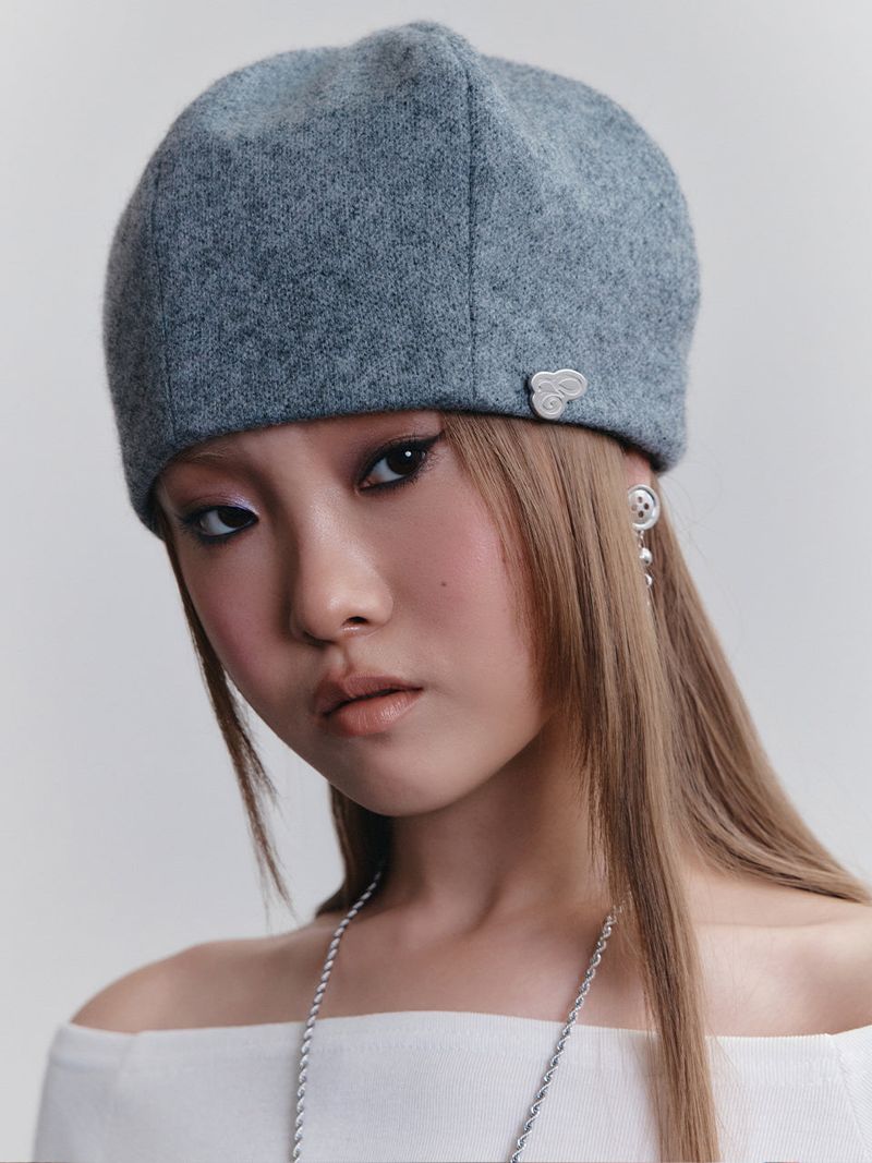 DELMA BERET (GREY)