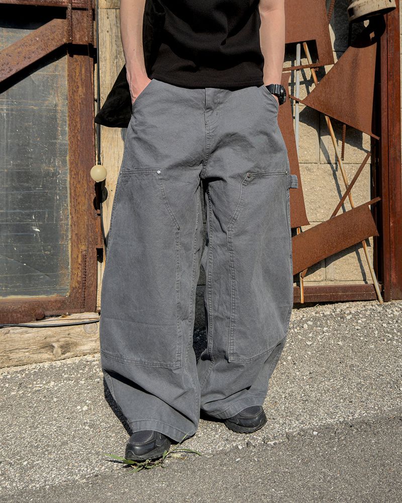Reton Double Knee Wide Work Pants