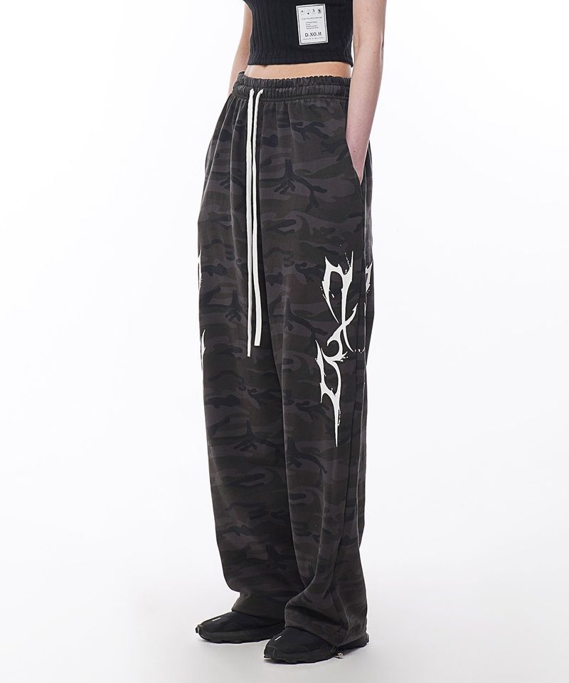 THUNDER LOGO CAMO PANTS